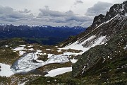 76 Saliamo allla Bocchetta Triomen con vista sul primo laghetto